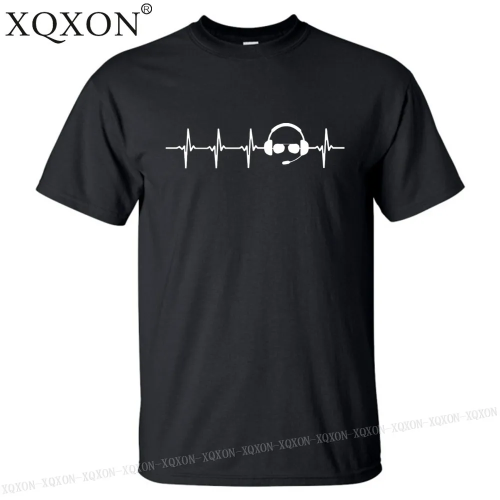 

New-2022 new style Pilot Job Heartbeat Love printed T-Shirt summer men t shirt tops K208