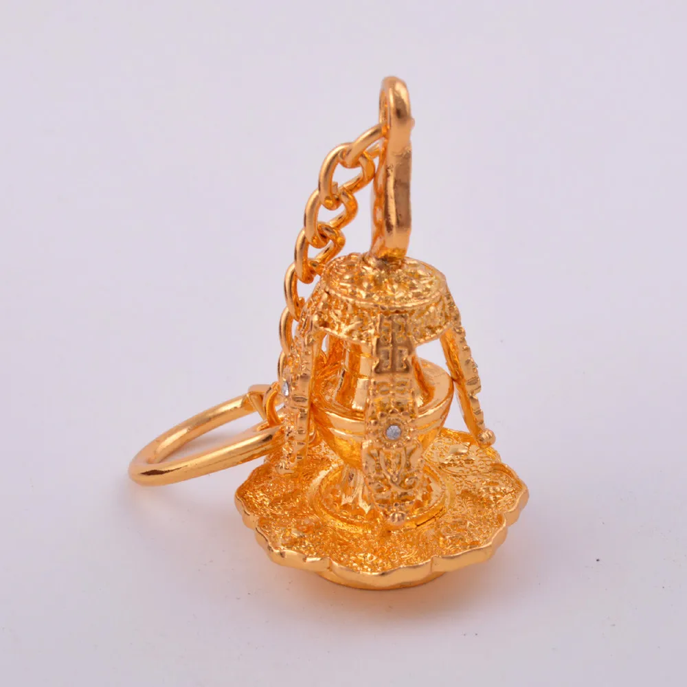 

Feng Shui Product Longevity Knowledge Vase Keychain Amulet W1163