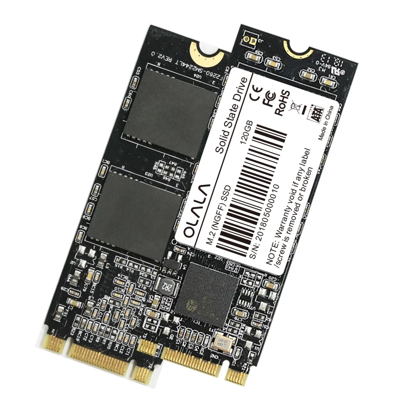 OLALA M.2 SSD 120 ГБ 240 480 22*60 мм Внутренний твердотельный накопитель SATA III 6 Гбит/с для ПК