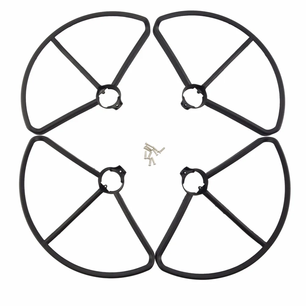 Аксессуары BLLRC 4 шт., защитный чехол для MJX B2C B2W Bugs 2 D80 F18 F200SE UAV, черный защитный чехол