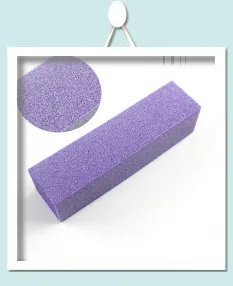Буфер для ногтей 5 шт. инструменты для маникюра Lixa DE Unha Limas Para Manicura Nails Art Archivador желтый цвет буферный блок