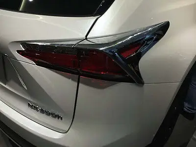 4 шт. хромированный задний фонарь декоратор Накладка для Lexus NX200T NX300H 15-2016 |