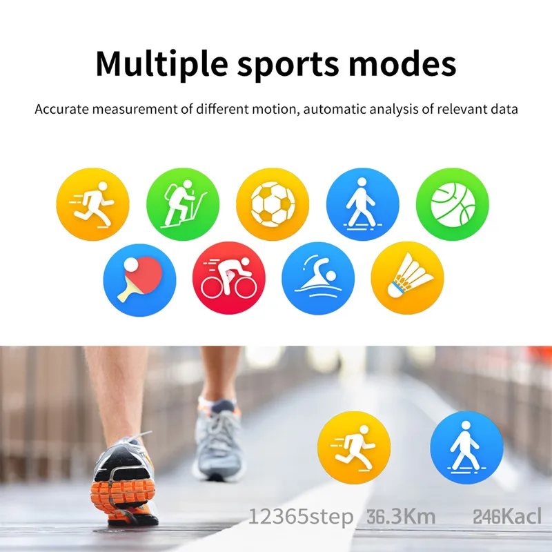 T02 смарт-Браслет фитнес-трекер IP68 водонепроницаемый браслет сердечный ритм ЭКГ