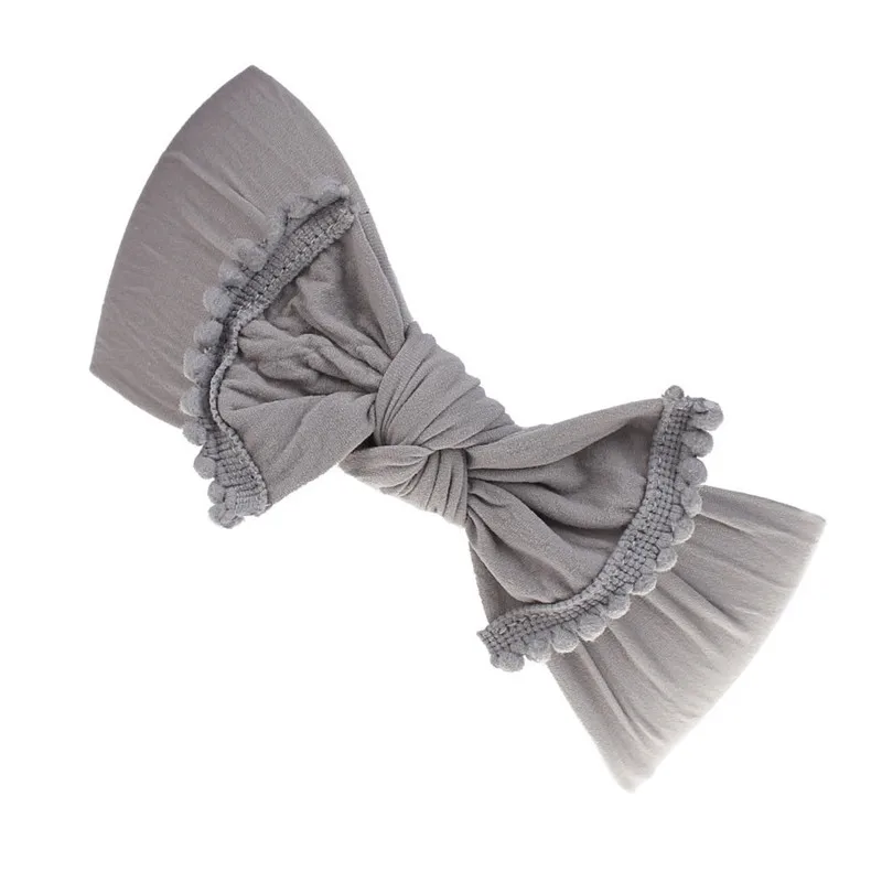 

2019 Brand New Newborn Toddler Baby Girls Head Wrap Rabbit Big Bow Knot Turban Headband Hair Accessories Baby Gifts Headband New