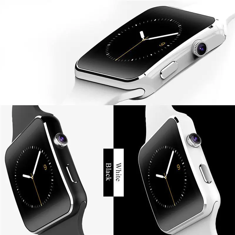 X6 Смарт часы с камерой сенсорный экран Поддержка SIM TF карта Bluetooth Smartwatch для iPhone Xiaomi Android телефон