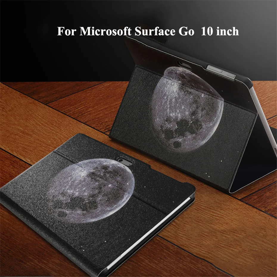 Для Microsft Surface Go 10 ''роскошный Шелковый чехол для планшетного ПК с 3D принтом
