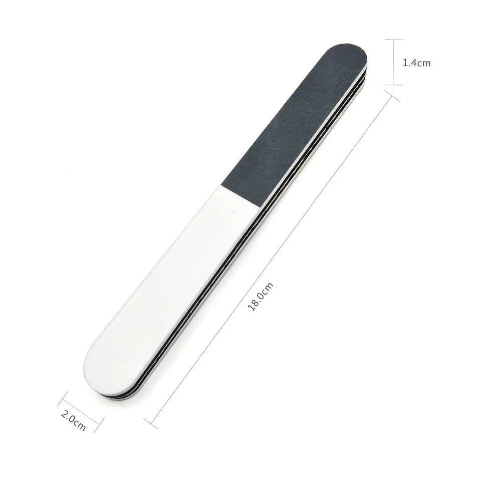 5 шт. Толстая подложка из вспененного каучука Полирующий гвоздь пилочка, буф для полировки 3 в 1 320/400/3000 Моющиеся Наждачной бумагой пилочка для ногтей Аксессуары для маникюра Инструменты