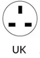 UK plug Фонтан насос аквариум кислородный насос садовый фонтан садовый водяной насос водяной фонтан насос D30 - Цвет: UK plug