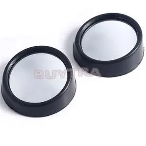2Pcs Car Vehicle Blind Spot Dead Zone Mirror Rear View Small Round Auto Side 360 Wide Angle Convex | Автомобили и мотоциклы
