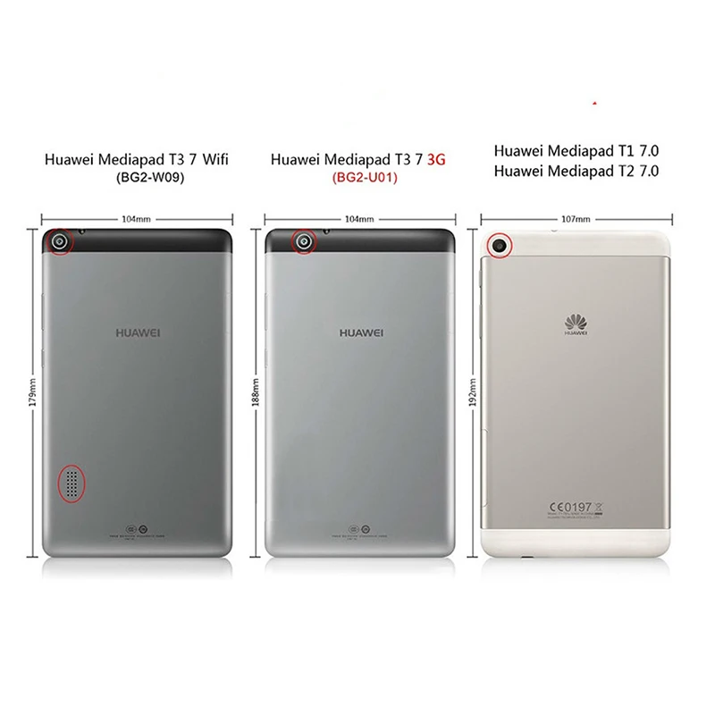 Закаленное стекло для планшетов защитное 9H 7 дюймов Huawei Mediapad T3 3G 7.0 Wi-Fi BG2-U01 BG2-W09 |