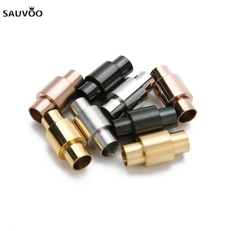 SAUVOO 2 шт./лот 10x20 мм крепкие круглые магнитные застежки из нержавеющей стали