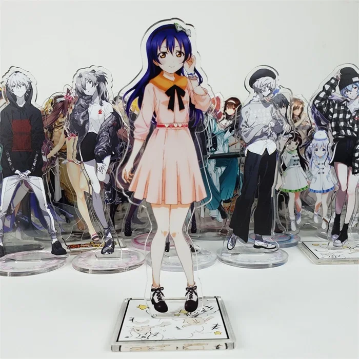 03 Обувь в стиле аниме «Живая любовь! Школьный идол проект Rabu Raibu! Kotori Minami Nozomi Tojo Nico Yazawa Косплей фигурка на акриловой подставке Модель Декор пластины - Цвет: 03