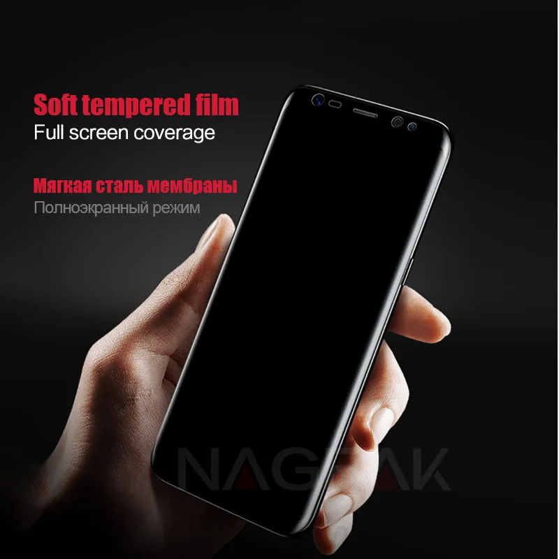 4D изогнутая мягкая защитная пленка для samsung Galaxy S8 S9 S10 Plus lite Note 8 9 S7Edge полное