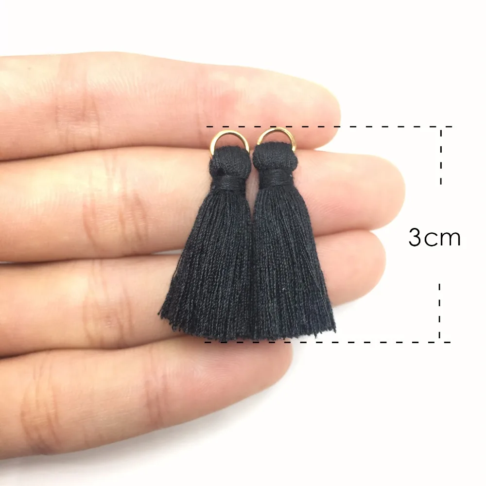 CHENGRUI L102 3 см кисточки хлопковые мини ювелирные аксессуары diy ручная работа