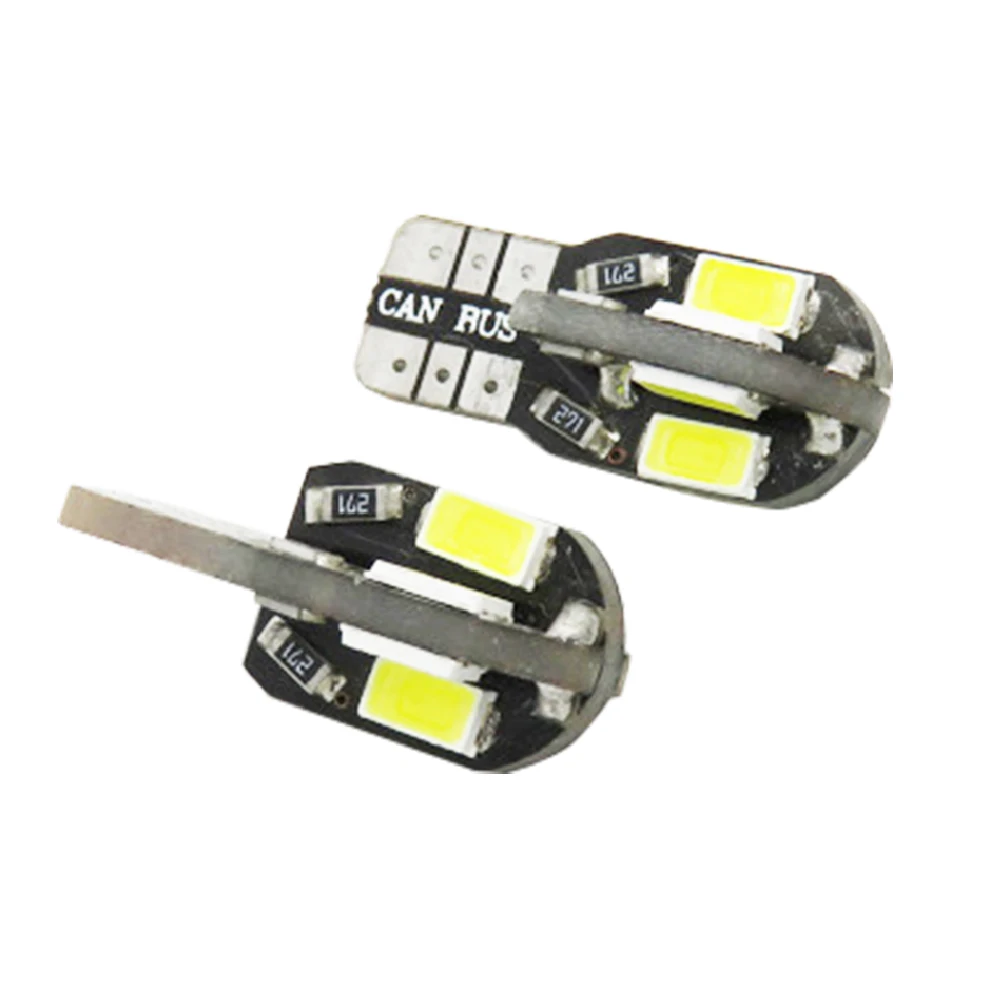 YSY 20 шт. T10 8SMD 5630 Светодиодный светильник для автомобиля Canbus NO OBC Ошибка Авто Клин