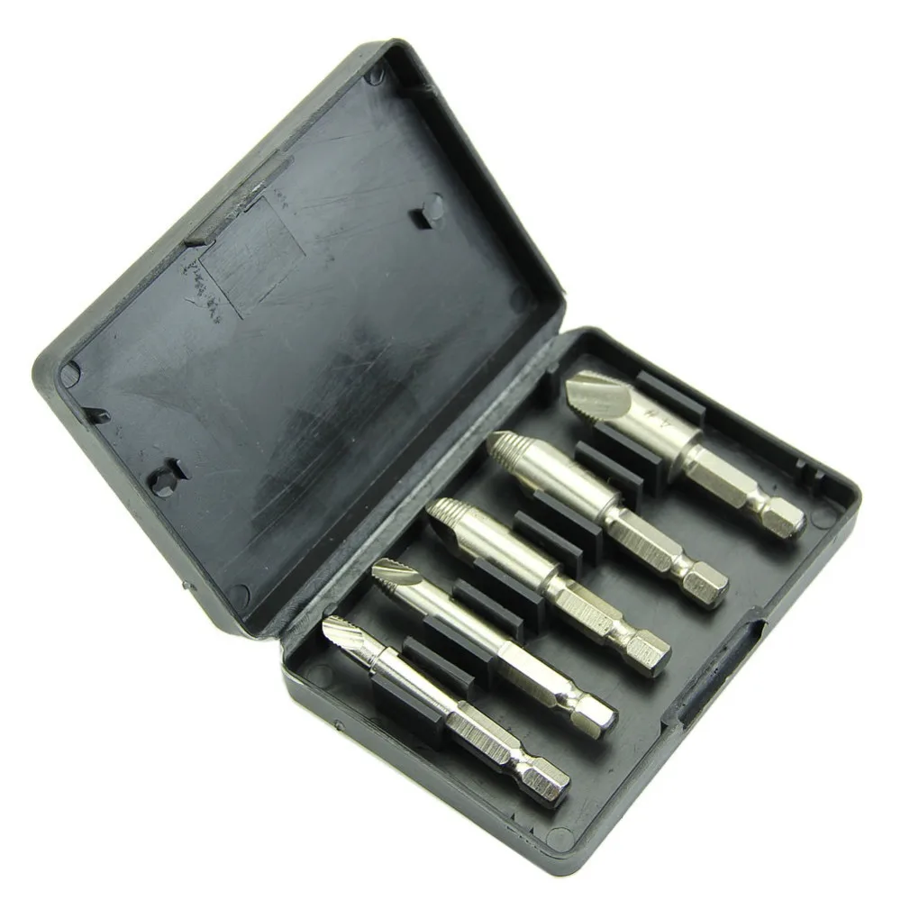 5 шт./компл. болт гвоздик для быстрого удаления инструмент сверления сверло с