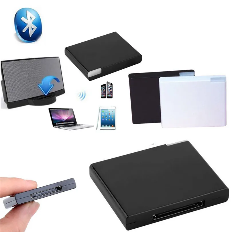 Bluetooth музыкальный приемник адаптер BT V2.1 A2DP для iPod iPhone 30 Pin док станция динамик N
