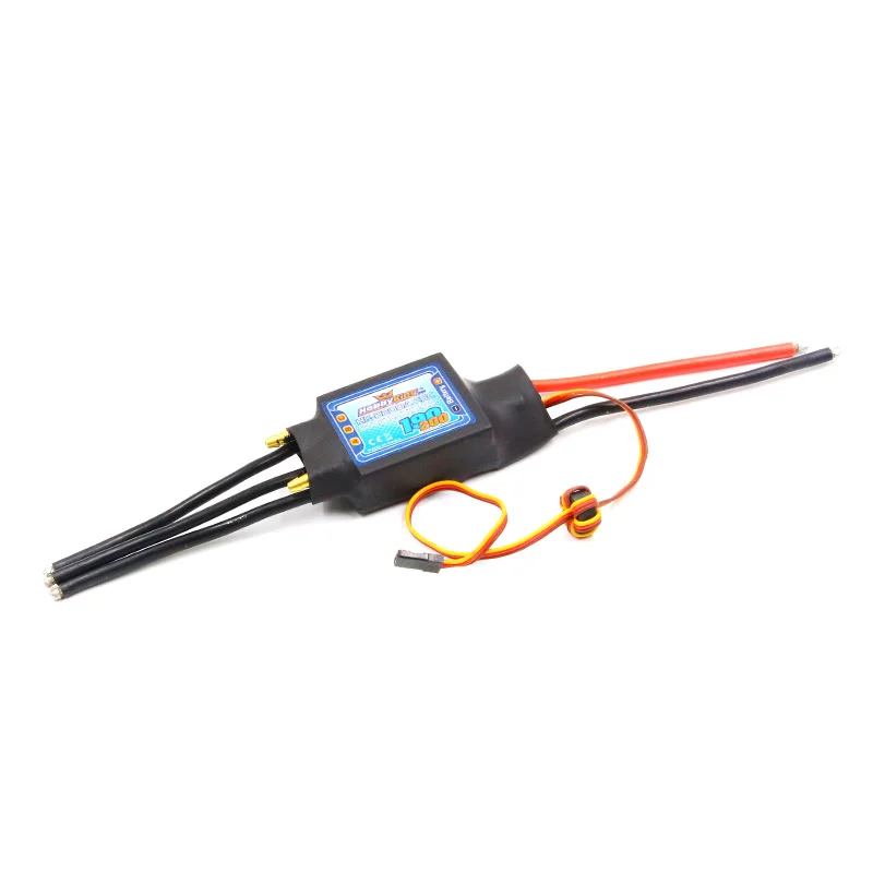 Радиоуправляемая лодка HK-B200A ESC 200A 2-6S Водонепроницаемый Электронный регулятор скорости с водяным охлаждением односторонний двухсторонний с функцией тормоза