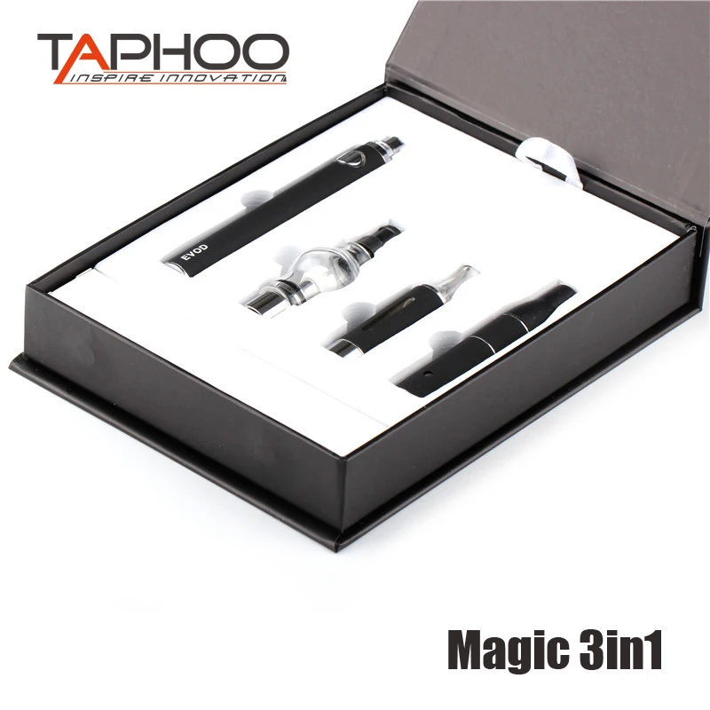 TAPHOO Magic 3 в 1 вощеный вапорайзер ручка набор сухая трава электронная сигарета со