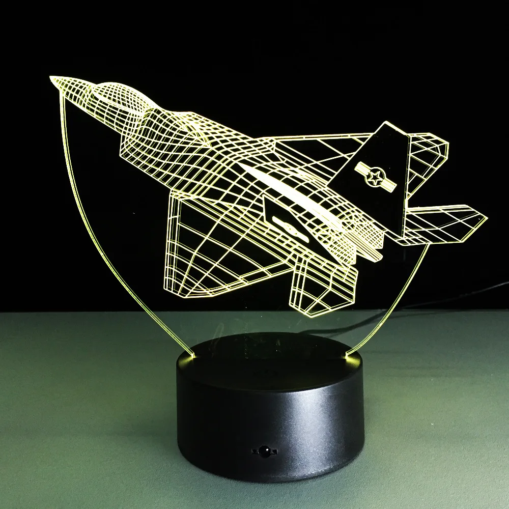 Светодиодная 3d лампа с Usb новинка светодиодное настенное бра на батарейках