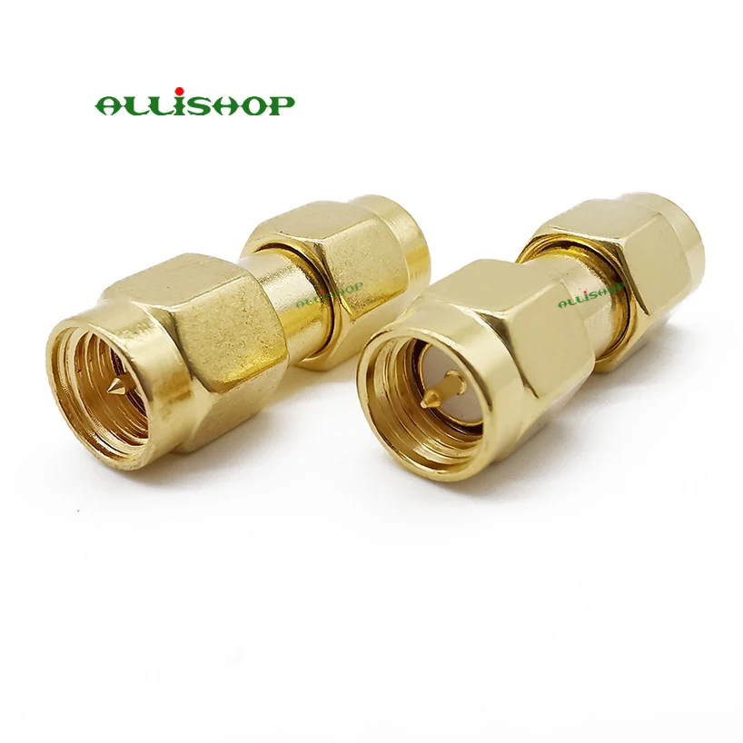 ALLiSHOP 2X SMA штекер+ 2X SMA женский Джек RF адаптер разъем коаксиальные разъемы
