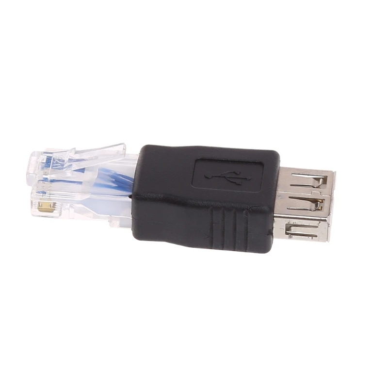 Адаптер сетевого маршрутизатора L059 Переходник USB Type A мама к RJ45 папа Ethernet