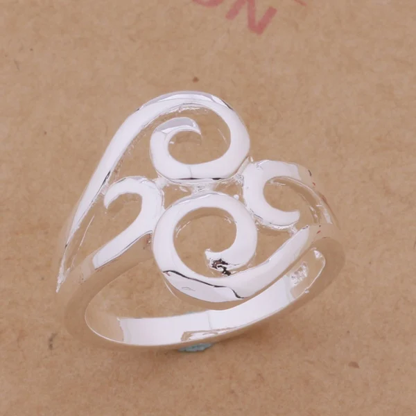 Серебряное кольцо с крючком для мужчин и женщин|ring handmade|ring carrierring magazine |