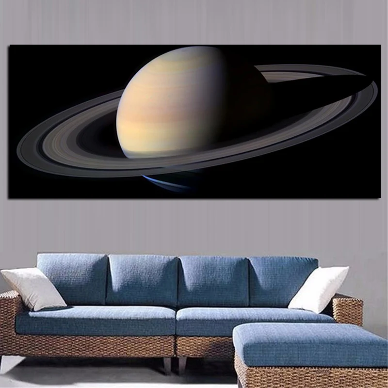 Абстрактная 3D Картина на холсте настенный постер с изображением Вселенной