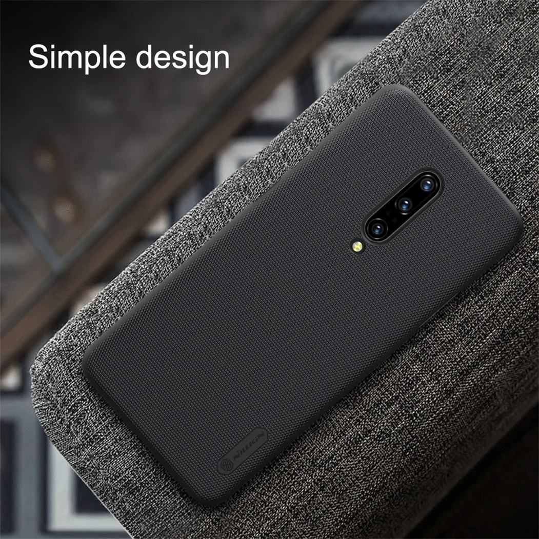 Для OnePlus 7 Pro Чехол OnePlus7 чехол Nillkin Super Frosted Shield жесткая задняя панель из поликарбоната защитный чехол для телефона OnePlus 7 Pro