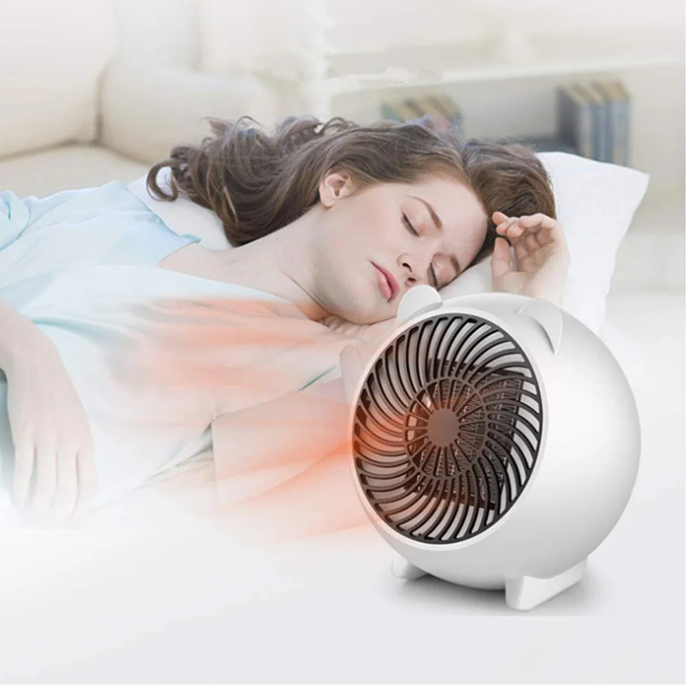 

Mini 250W Space Personal Heater Portable Winter Warmer Fan Personal Electric Heater for Home Office Ceramic Small Heaters