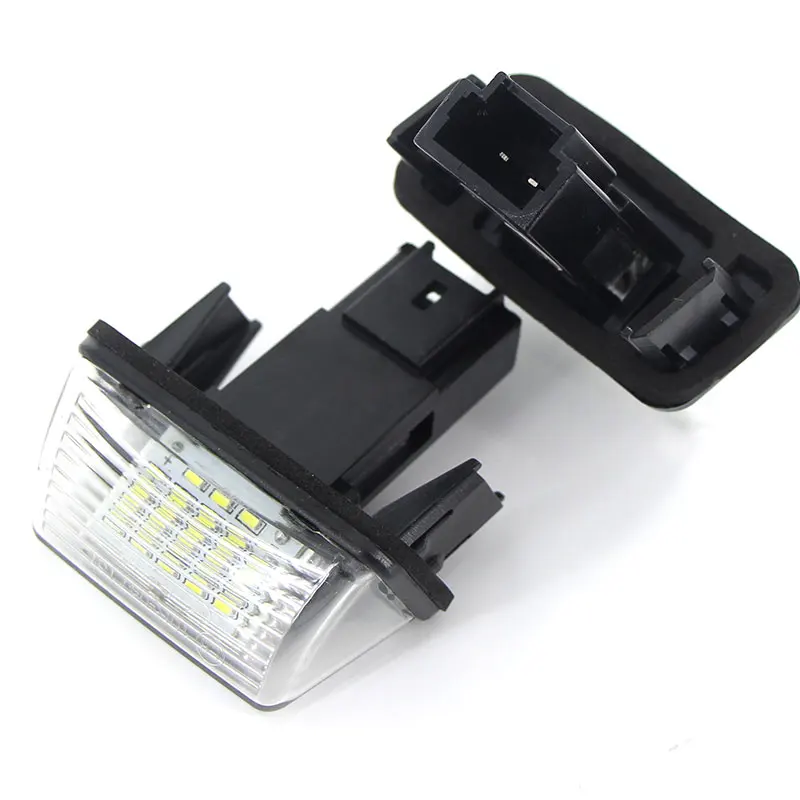 Apmatauto 2 шт. светодиодный 18SMD номерной знак света лампы для Citroen C3 C4 C5 Berlingo Saxo Xsara