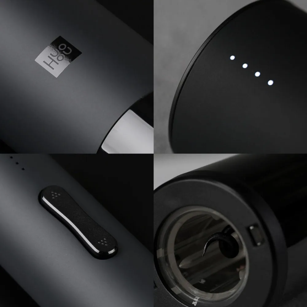 Xiaomi Mijia Huohou автоматическая открывалка для бутылок вина комплект Электрический штопор с фольга резак