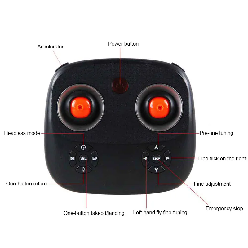 Mini Quadcopter Headless Drone Remote Control Fixed Height Flying Outdoor Toy FJ88 | Игрушки и хобби