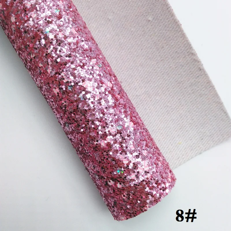 8 Glitterwishcome 21X29 см A4 размер винил для бантов Рождество толстый блеск кожа Fabirc искусственная кожа листы для бантов, GM383A - Цвет: 8