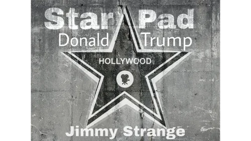 Star Pad - Donald Trump by Jimmy Strange Gimmick Street Magic Illusions Mentalism Funny Prophecy Magician Close up Magic For Fun