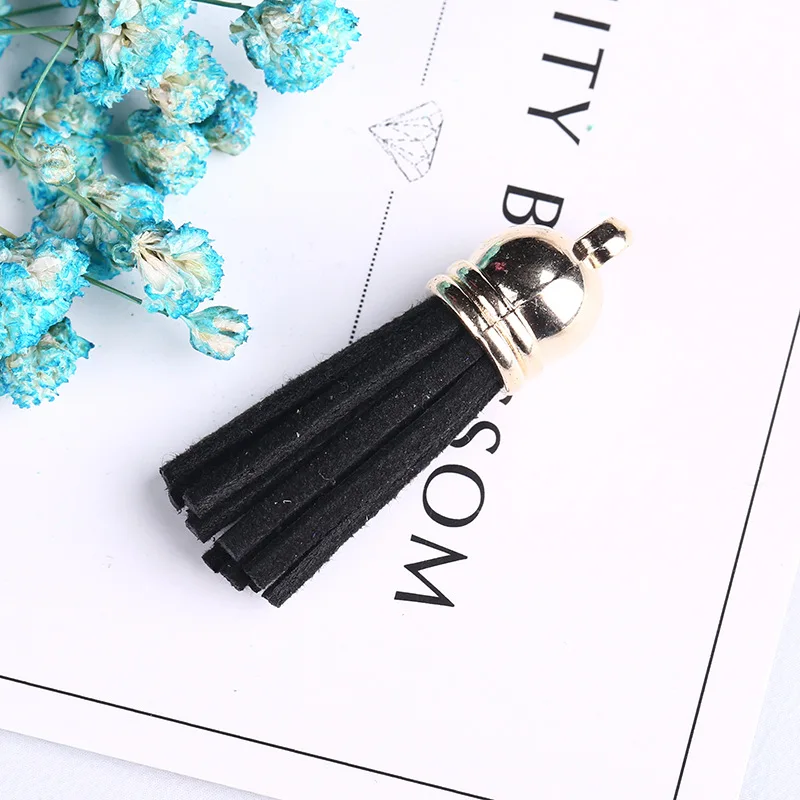 10 шт./лот винтажные кожаные кисточки бахрома для Purl макраме DIY ювелирные изделия