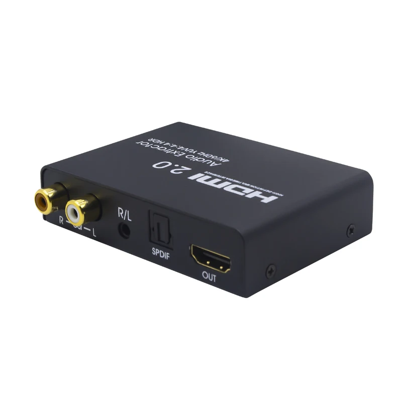 AIXXCO HDMI 2,0 к HDMI аудио экстрактор поддержка 4 к/60 Гц YUV 4:4:4 HDR ARC для HD коробка PS3 PS4