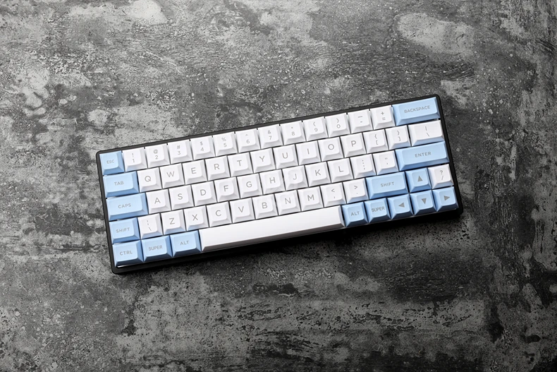 Dsa pbt топ печатные легенды белый свет синий колпачки Лазерная Выгравированная gh60
