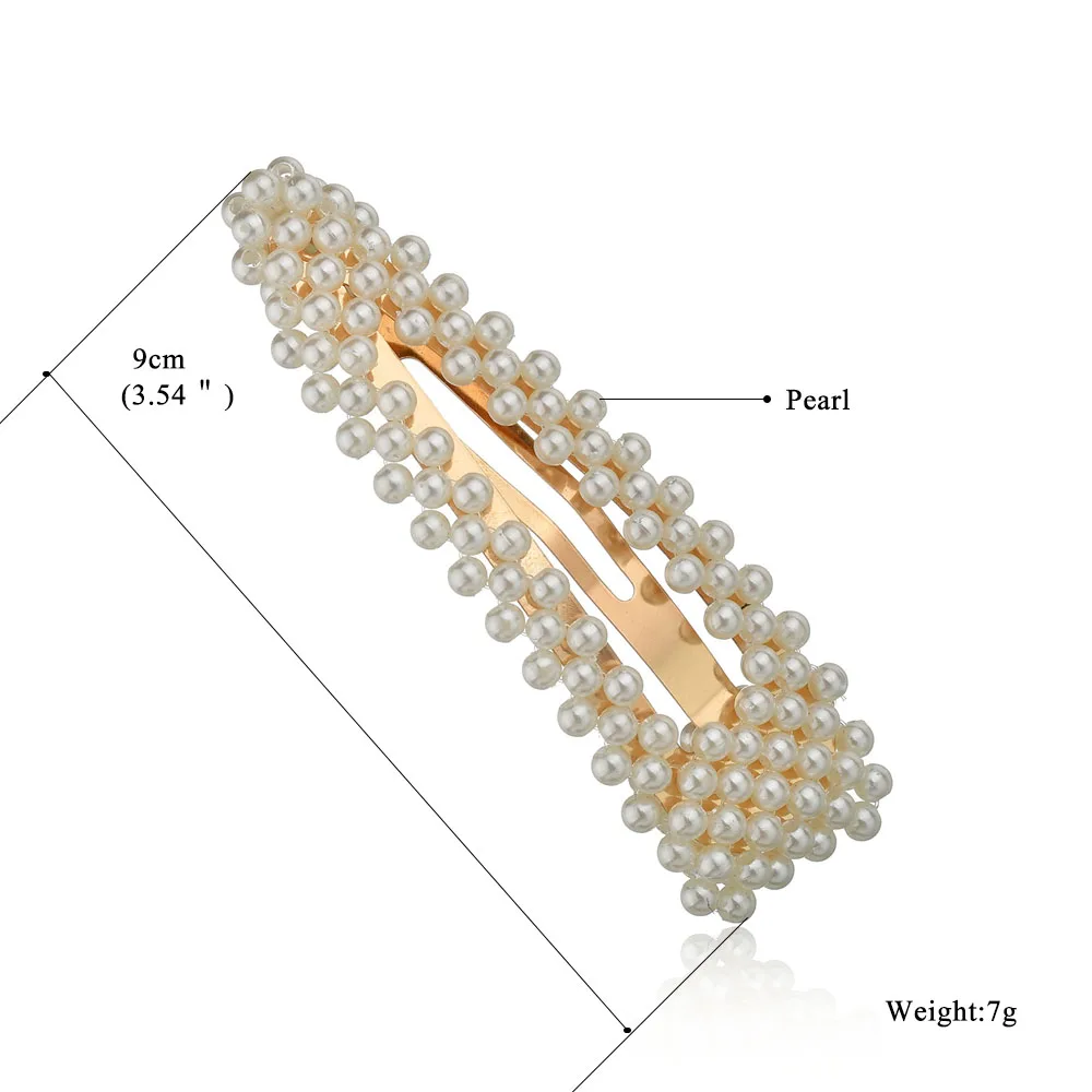1 шт. заколка для волос с искусственным жемчугом|Украшения волос| |