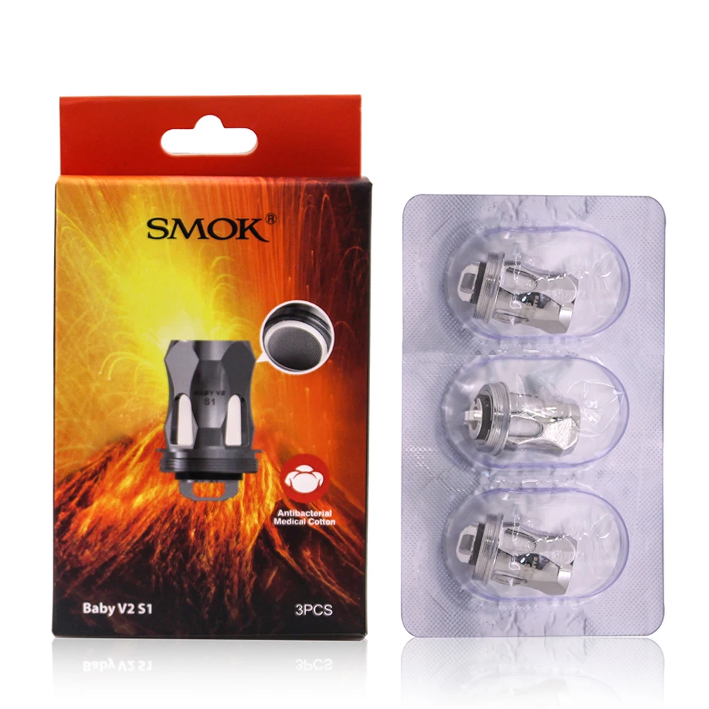 Электронных сигарет SMOK TFV8 Детские V2 S1 S2 A1 A2 головка катушки сопротивления ядро для V8 Детские V2 распылитель форсунки палка V9 max испаритель электронная сигарета