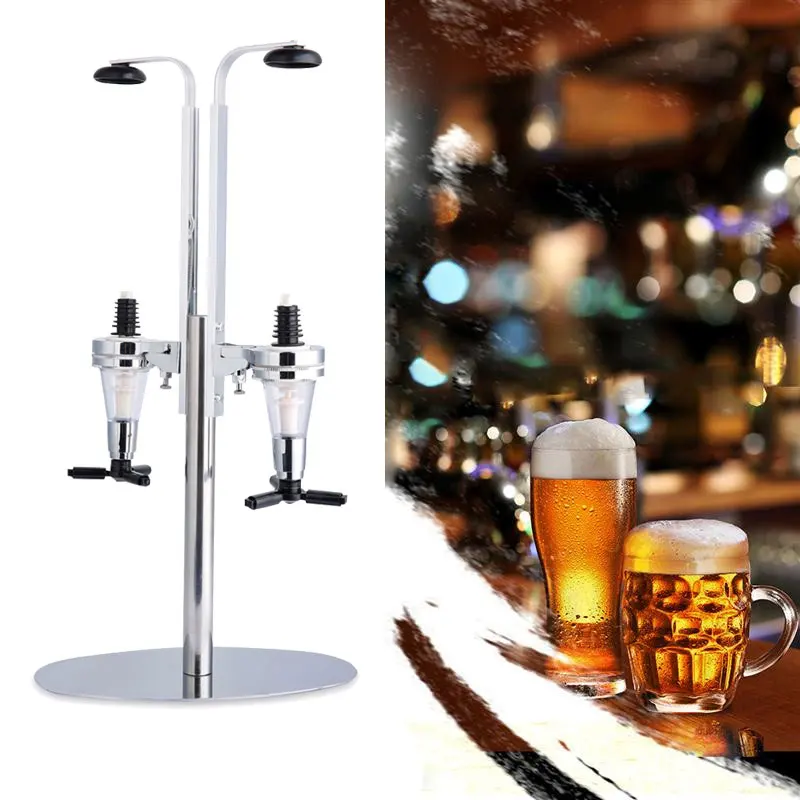 

1PC Double Bottle Liquor Dispenser Stand Drink Wine Dispenser Drinkware Set Wine Pourer Wine Drinkware Supplies