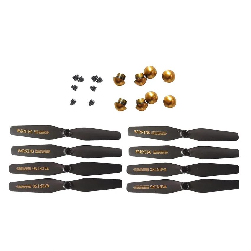 

VISUO XS812 GPS RC Drone motor engine gears +2set propellers cap +2set blades RC Quadcopter Spare Parts