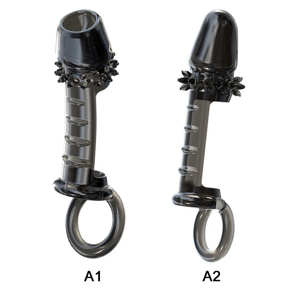 2019 новый стиль силиконовый Мужской пенис удлинитель фаллоимитатора рукав