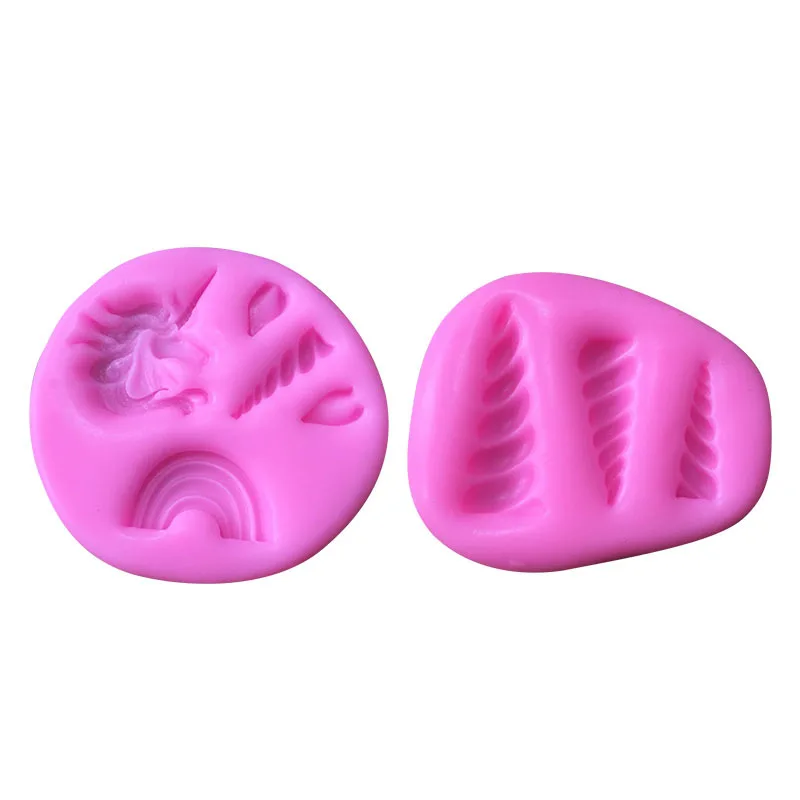 Горячие Sugarcraft Инструменты для тортов 1 шт. силиконовые формы торт Единорог Форма