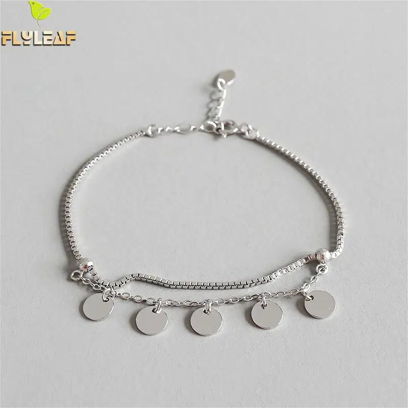 Женский браслет Flyleaf Изящные Ювелирные Браслеты вечерние из стерлингового