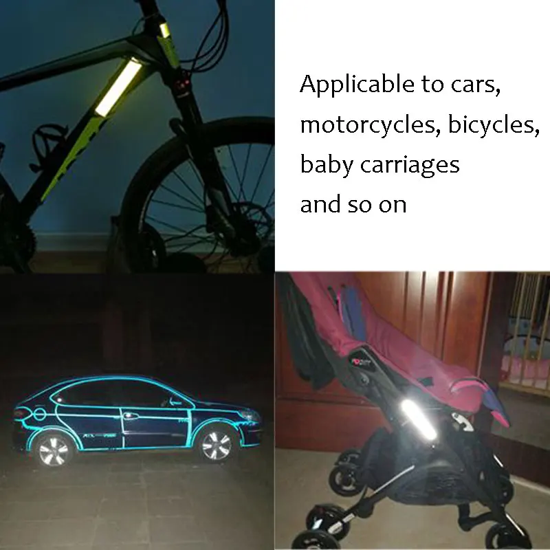 Автомобиль 5 см * 300 DIY Светоотражающая лампа автомобильный Стайлинг для