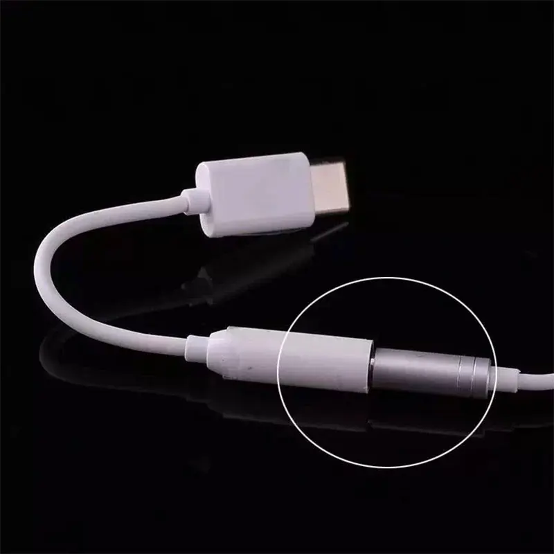 Адаптер USB 3 1 Type C с разъемом папа на 5 мм для наушников Мама кабель передачи звука