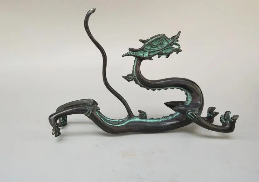 

Chinese exquisite bronze zodiac dragon crafts statue