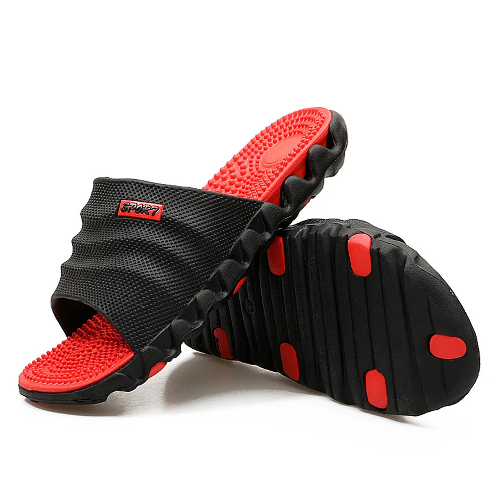 Мужские шлепанцы SAGACE мягкие массажные на каждый день лето 2019|Тапочки| |