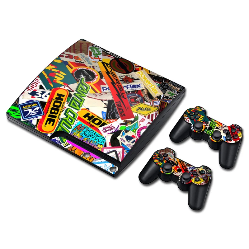 Наклейки OSTSTICKER Jam рисунки виниловые наклейки для PS3 Slim Skins бесплатная доставка |